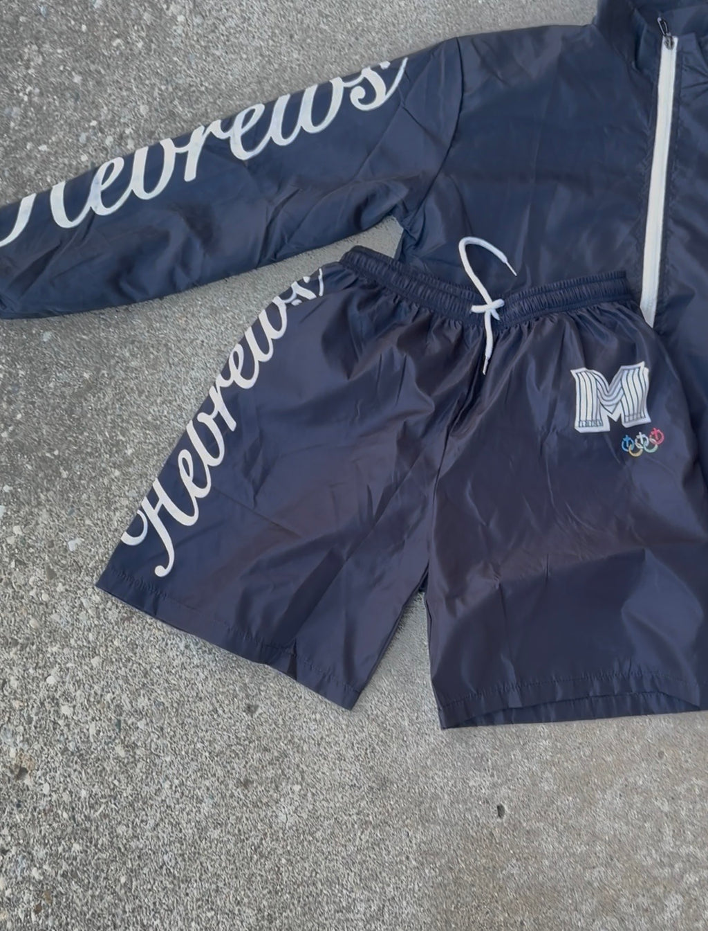 “RUN THE RACE” Windbreaker Set