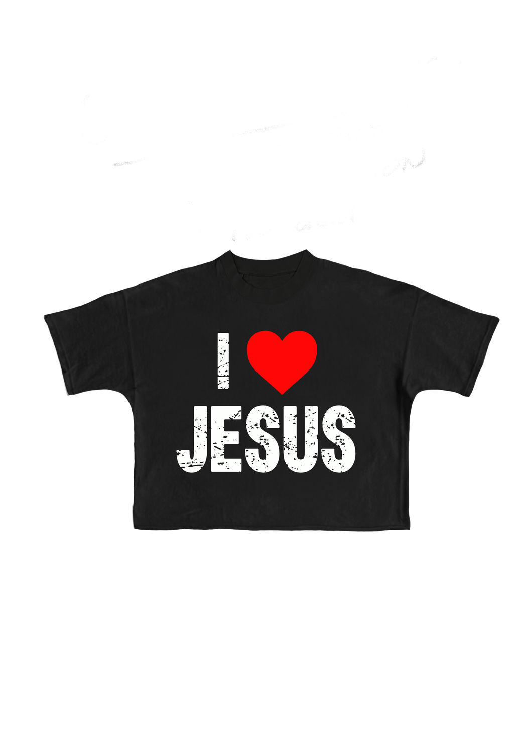 I ♥️ JESUS tee.