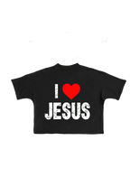 I ♥️ JESUS tee.