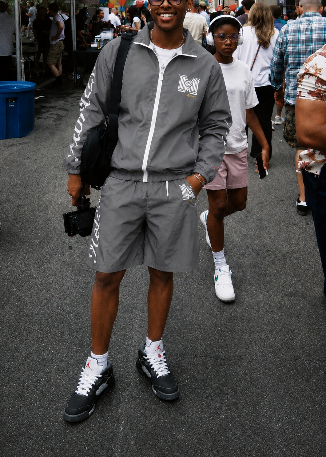 “RUN THE RACE” Windbreaker Set