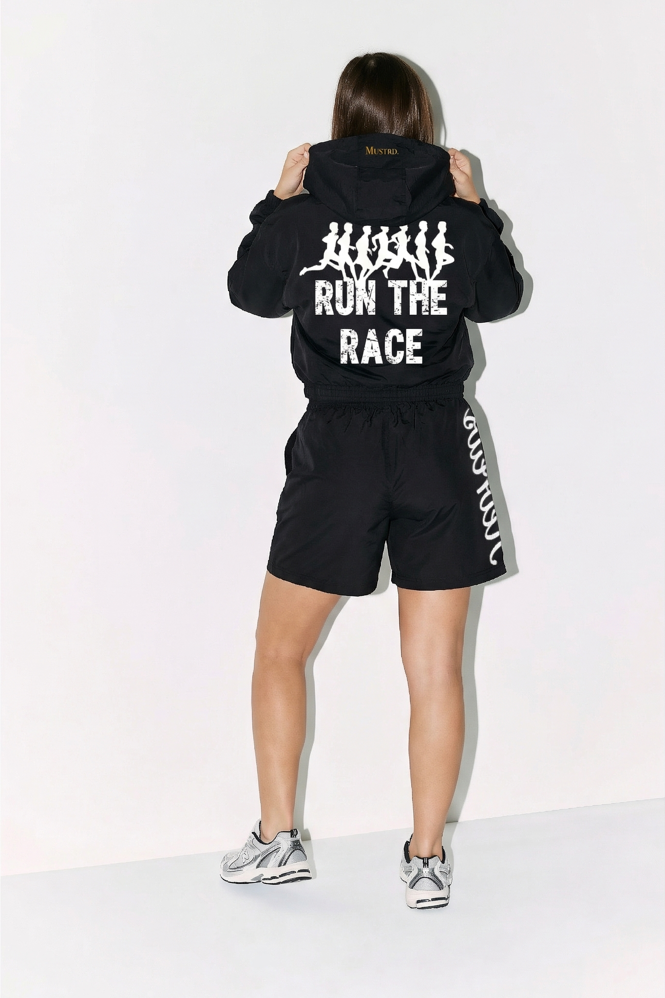 “RUN THE RACE” Windbreaker Set