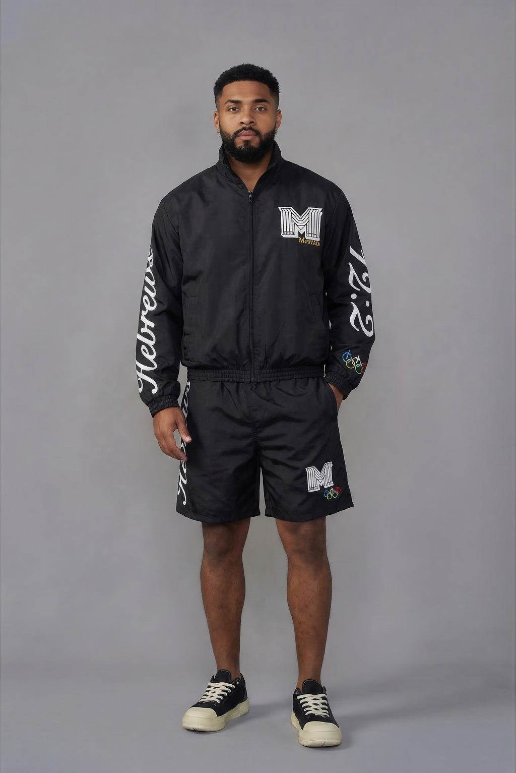 “RUN THE RACE” Windbreaker Set